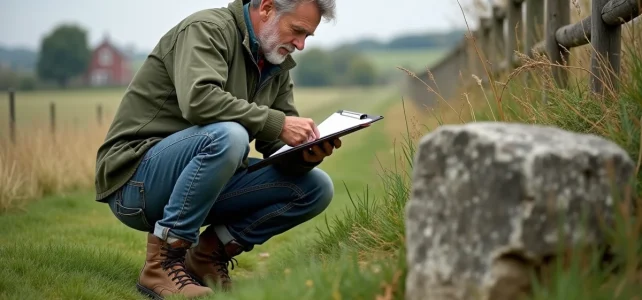 Méthodes efficaces pour retrouver les bornes de terrain disparues sur votre parcelle